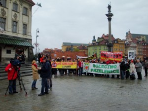 manifestacja w Warszawie